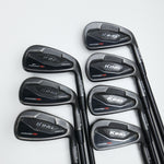 Used Cobra King Forged Tec Black Iron Set / 4 - PW / Stiff Flex