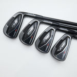 Used Cobra King Forged Tec Black Iron Set / 4 - PW / Stiff Flex