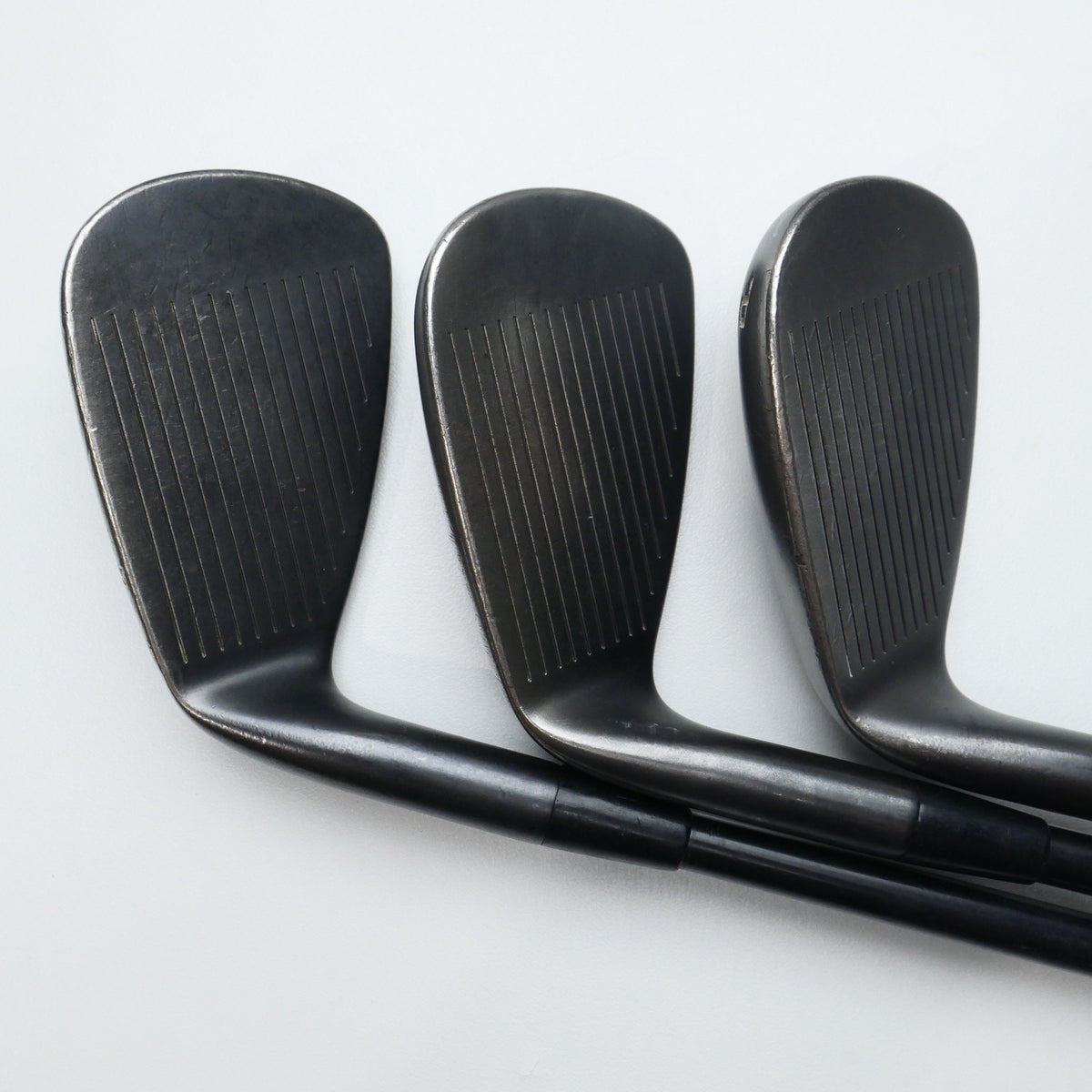 Used Cobra King Forged Tec Black Iron Set / 4 - PW / Stiff Flex
