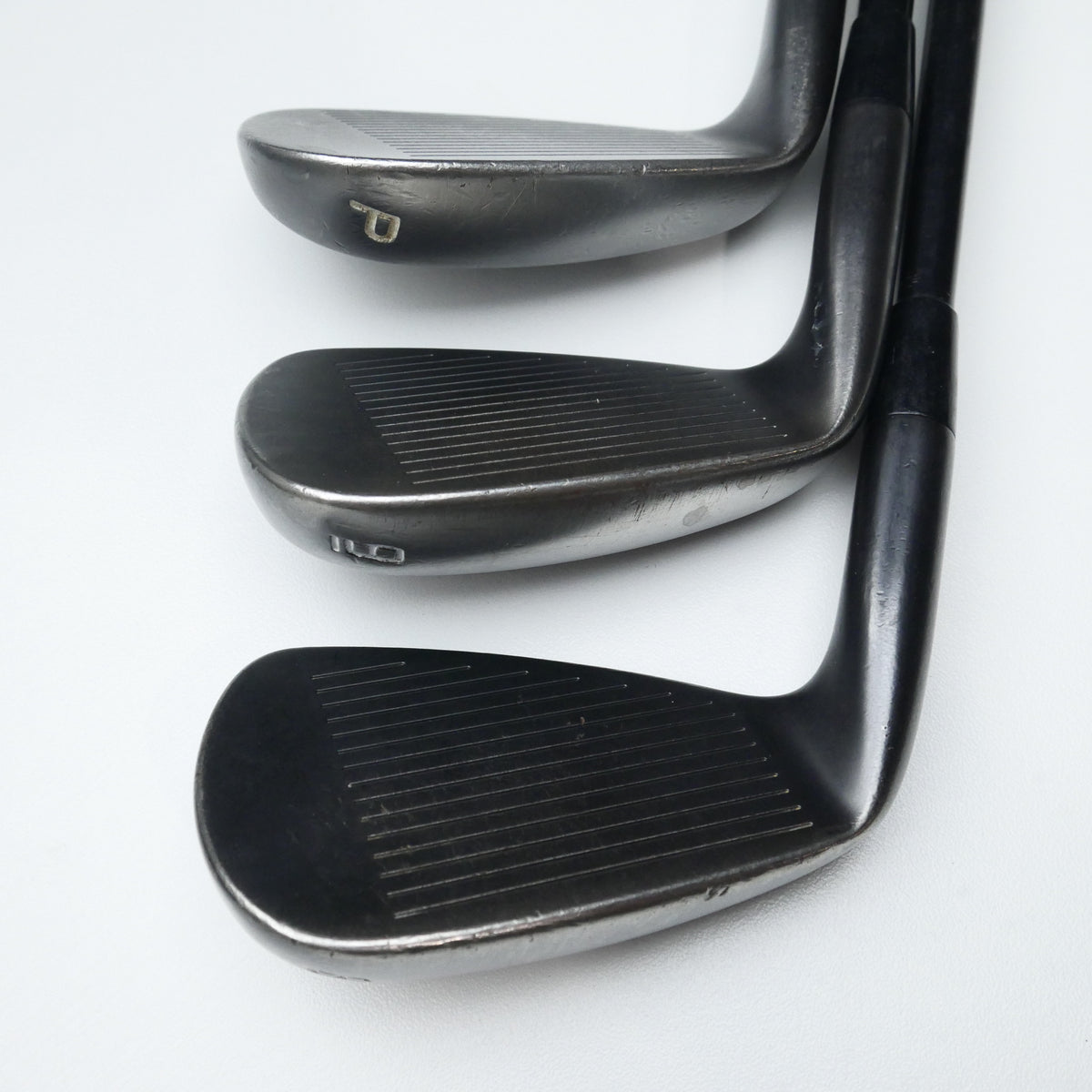 Used Cobra King Forged Tec Black Iron Set / 4 - PW / Stiff Flex