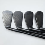 Used Cobra King Forged Tec Black Iron Set / 4 - PW / Stiff Flex