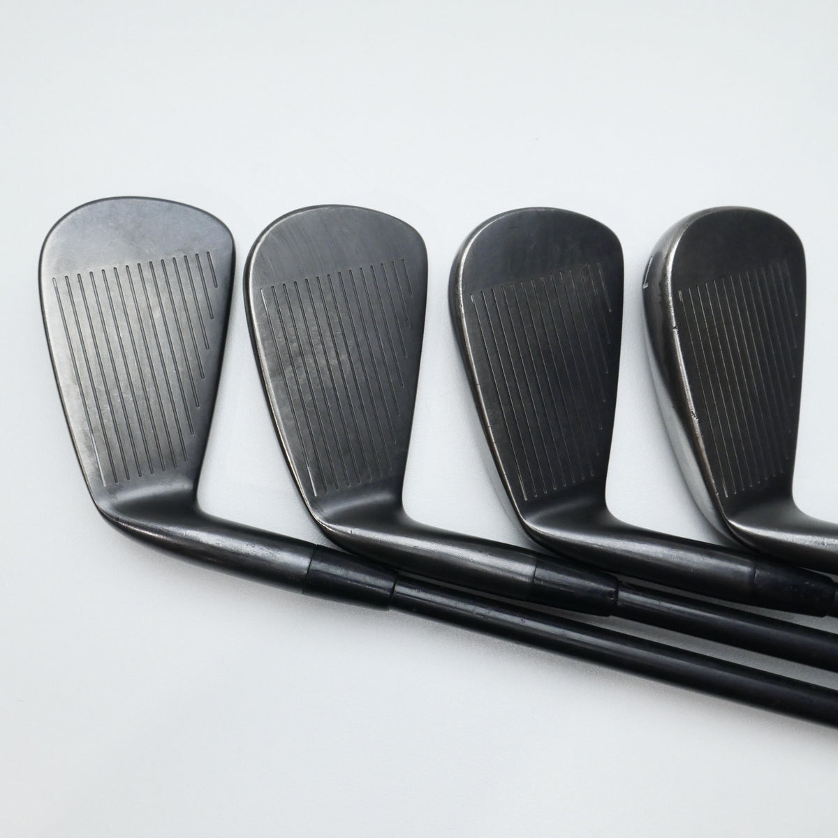 Used Cobra King Forged Tec Black Iron Set / 4 - PW / Stiff Flex