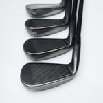Used Cobra King Forged Tec Black Iron Set / 4 - PW / Stiff Flex