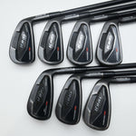 Used Cobra King Forged Tec Black Iron Set / 4 - PW / Stiff Flex