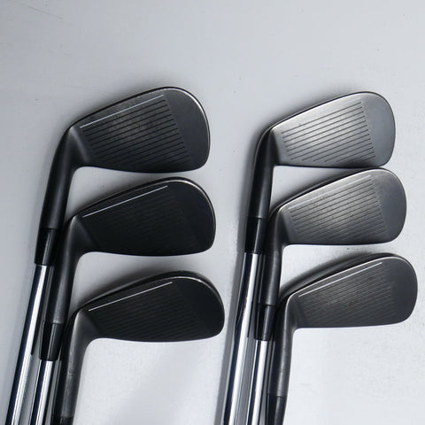 Used Cobra King Forged Tec Black Iron Set / 5 - PW / Regular Flex