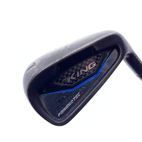 Used Cobra King Forged Tec Black One Length 7 Iron / Stiff Flex