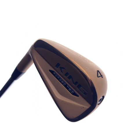 Used Cobra King Forged Tec Copper 4 Iron / 21.0 Degrees / Stiff Flex / Left-Han