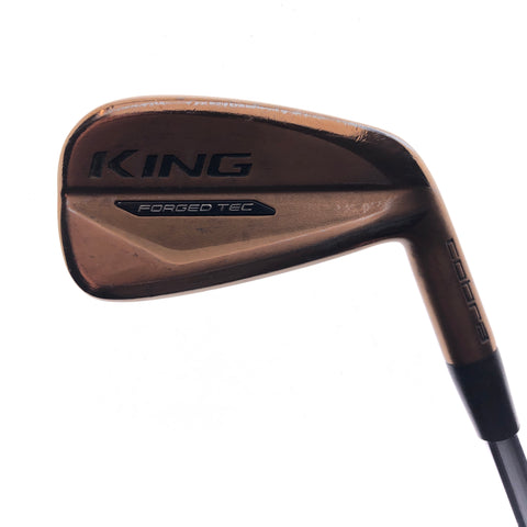 Used Cobra King Forged Tec Copper 4 Iron / 21.0 Degrees / Stiff Flex