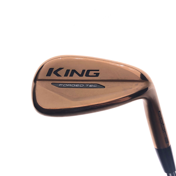 Used Cobra King Forged Tec Copper Gap Wedge Iron / 49.0 Degrees / Stiff Flex
