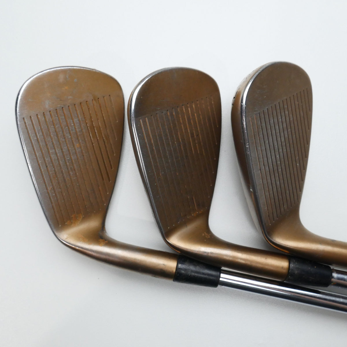 Used Cobra King Forged Tec Copper Iron Set / 4 - PW / Stiff Flex
