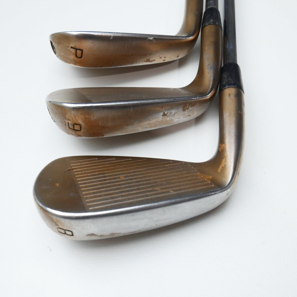 Used Cobra King Forged Tec Copper Iron Set / 4 - PW / Stiff Flex