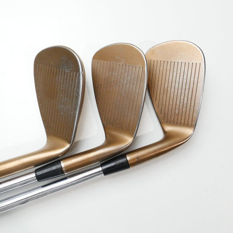 Used Cobra King Forged Tec Copper Iron Set / 4 - PW / X-Stiff Flex / Left-Handed