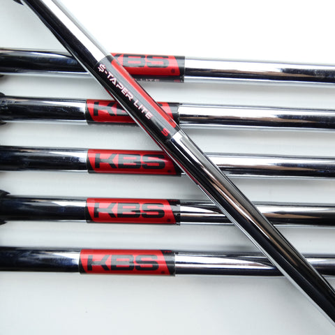 Used Cobra King Forged Tec Copper Iron Set / 5 - PW / Stiff Flex / Left-Handed