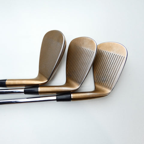 Used Cobra King Forged Tec Copper Iron Set / 5 - PW / Stiff Flex / Left-Handed