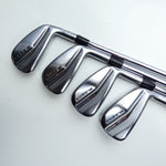 Used Cobra King Forged Tec One Length 2019 Iron Set / 4 - PW / Stiff Flex