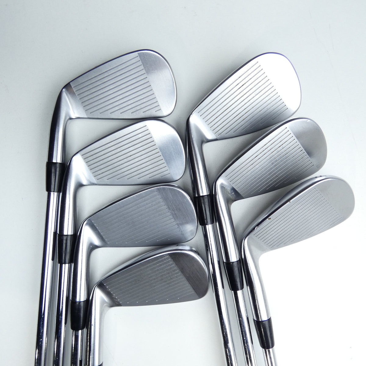 Used Cobra King Forged Tec One Length 2019 Iron Set / 4 - PW / Stiff Flex