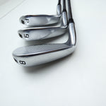 Used Cobra King Forged Tec One Length 2019 Iron Set / 4 - PW / Stiff Flex