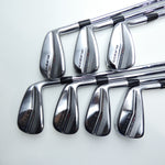 Used Cobra King Forged Tec One Length 2019 Iron Set / 4 - PW / Stiff Flex