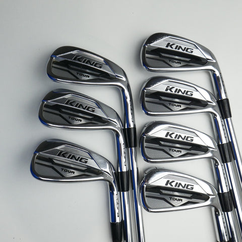 Used Cobra King MIM Tour Iron Set / 4 - PW / Stiff Flex