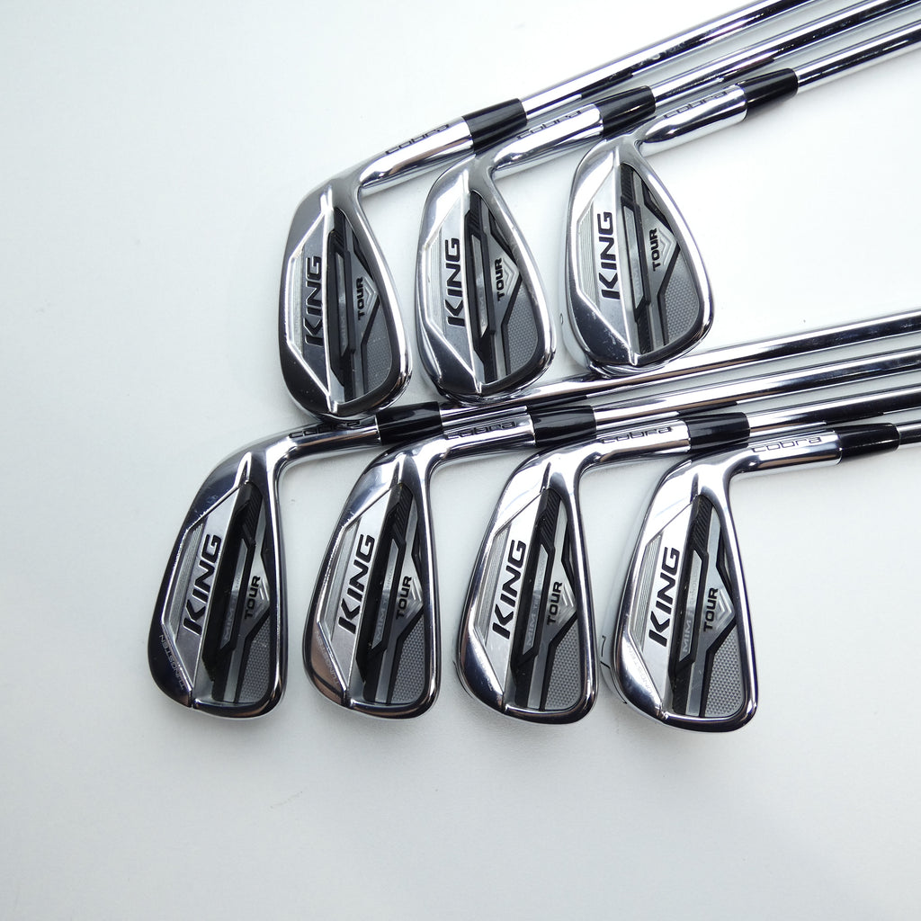Used Cobra King MIM Tour Iron Set / 4 - PW / Stiff Flex