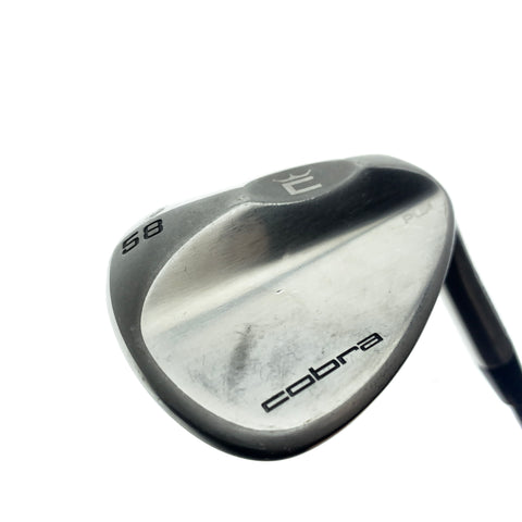 Used Cobra King PUR Lob Wedge / 58.0 Degrees / Stiff Flex