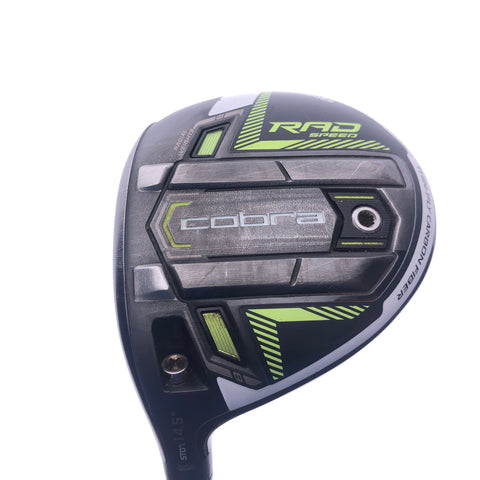 Used Cobra King Radspeed 3 Fairway Wood / 14.5 Degrees / Regular / Left-Handed