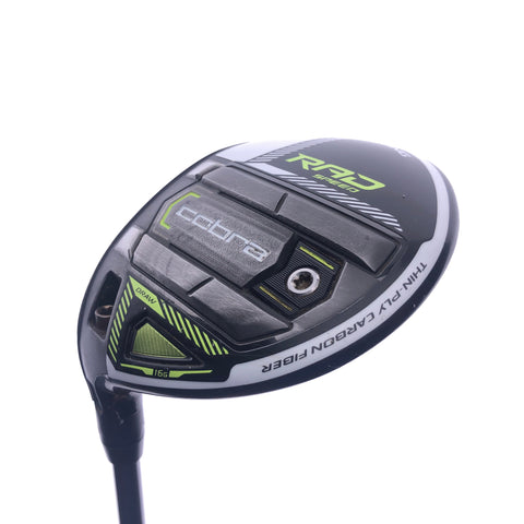 Used Cobra King Radspeed 3 Fairway Wood / 14.5 Degrees / Senior / Left-Handed