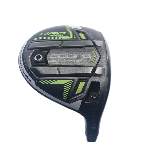 Used Cobra King Radspeed 3 Fairway Wood / 14.5 Degrees / Stiff Flex