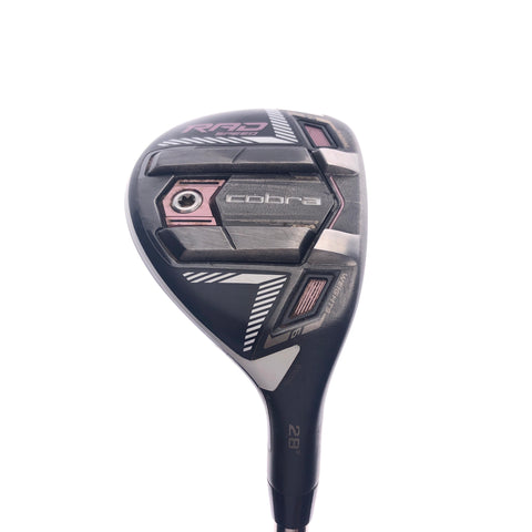 Used Cobra King Radspeed 5 Hybrid / 28 Degrees / Ladies Flex