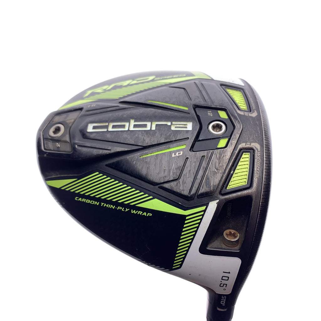 Used Cobra King Radspeed Driver / 10.5 Degrees / Stiff Flex