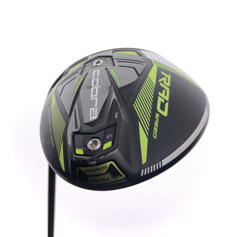 Used Cobra King Radspeed Driver / 9.0 Degrees / Stiff Flex / Left-Handed