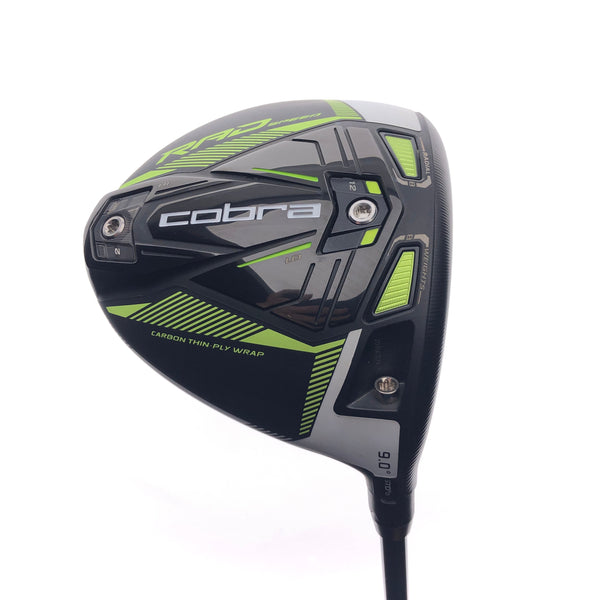 Used Cobra King Radspeed Driver / 9.0 Degrees / X-Stiff Flex