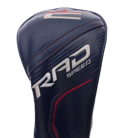 Used Cobra King Radspeed XB Pars and Stripes Driver / 9.0 Degrees / Regular Flex
