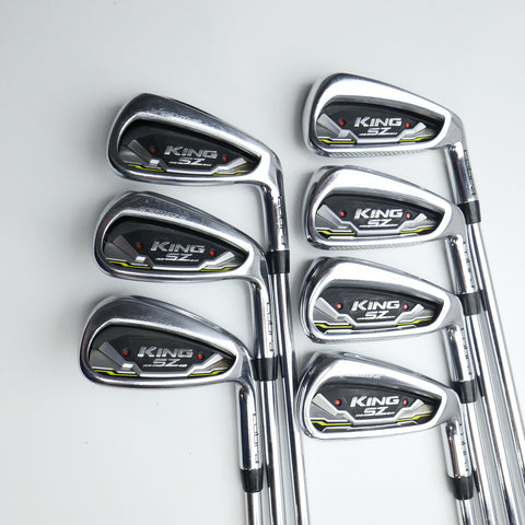 Used Cobra King SZ Iron Set / 4 - PW / Regular Flex