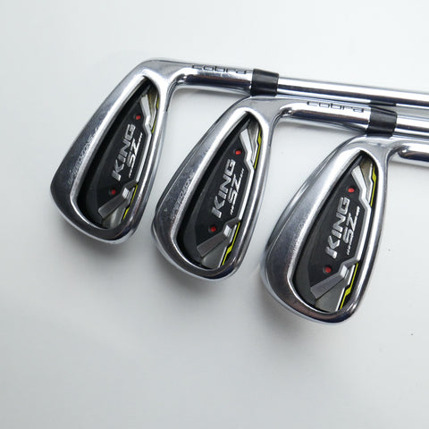 Used Cobra King SZ Iron Set / 4 - PW / Regular Flex
