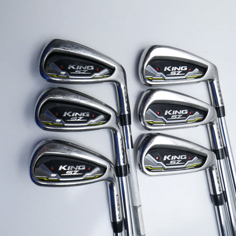 Used Cobra King SZ Iron Set / 5 - PW / Regular Flex