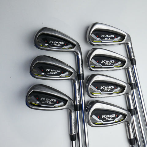 Used Cobra King SZ Iron Set / 5 - PW / Regular Flex