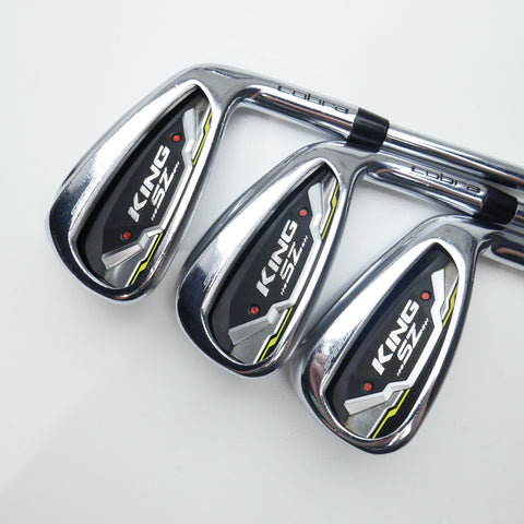 Used Cobra King SZ Iron Set / 6 - PW + GW / Regular Flex