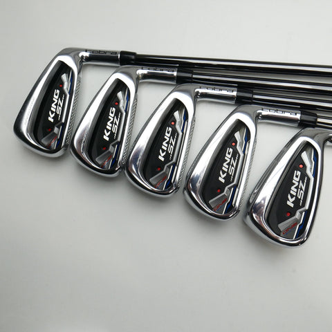 Used Cobra King SZ One Length Iron Set / 4 - SW + GW / Stiff Flex
