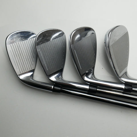 Used Cobra King SZ One Length Iron Set / 4 - SW + GW / Stiff Flex