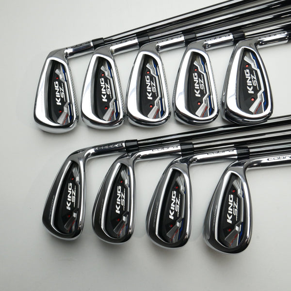 Used Cobra King SZ One Length Iron Set / 4 - SW + GW / Stiff Flex