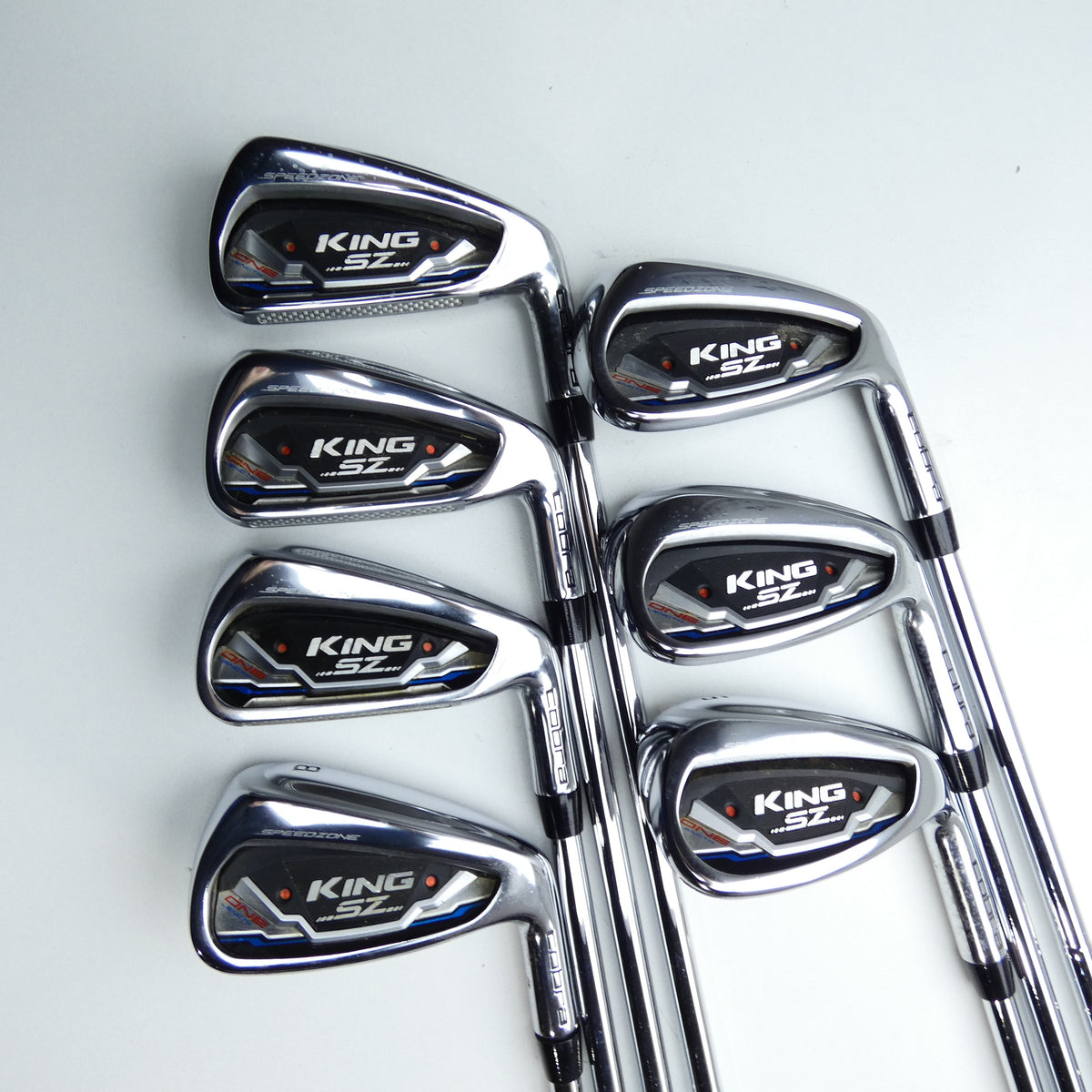 Used Cobra King SZ One Length Iron Set / 5 - PW + GW / Stiff Flex