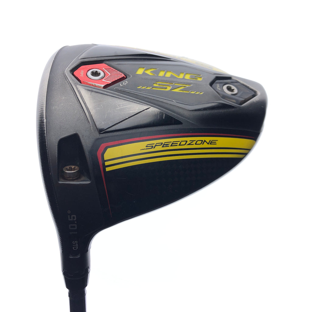 Used Cobra King Speedzone Driver / 10.5 Degrees / Stiff Flex / Left-Handed