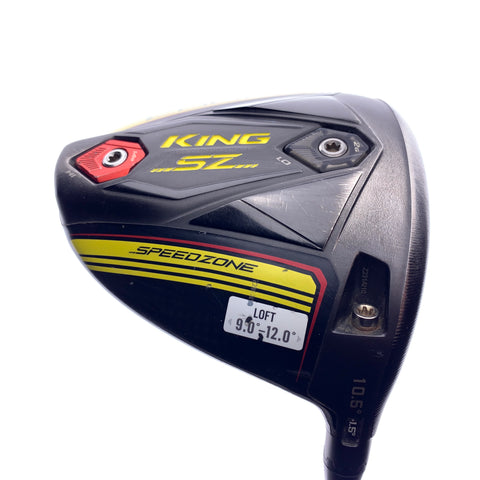 Used Cobra King Speedzone Driver / 10.5 Degrees / Stiff Flex
