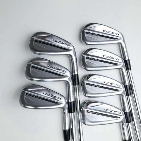 Used Cobra King Tec-X Forged 2025 Iron Set / 4 - PW / Regular Flex