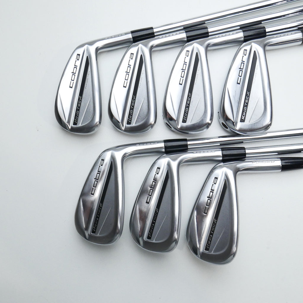 Used Cobra King Tec-X Forged 2025 Iron Set / 4 - PW / Regular Flex