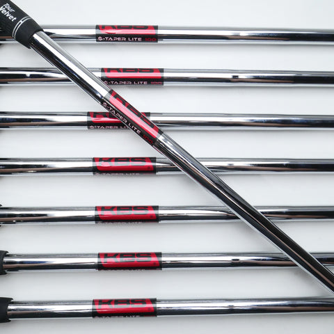 Used Cobra King Tour 2023 Iron Set / 4 - PW + GW / Stiff Flex