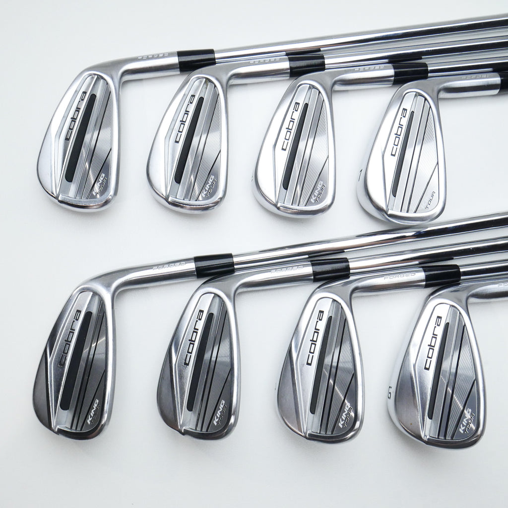 Used Cobra King Tour 2023 Iron Set / 4 - PW + GW / Stiff Flex