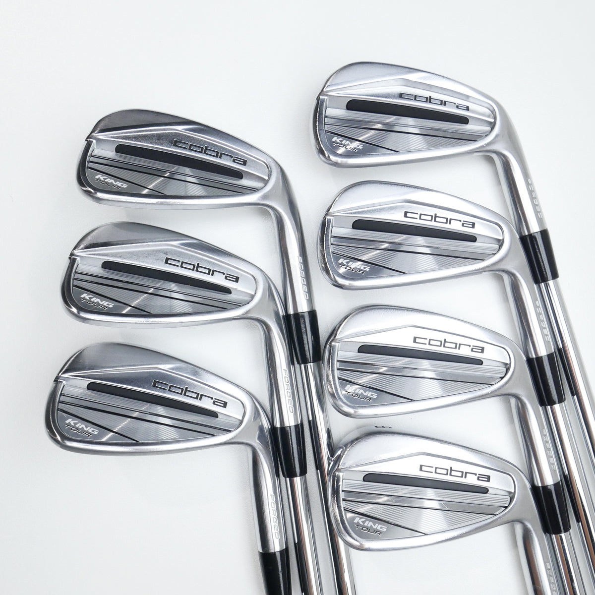 Used Cobra King Tour 2023 Iron Set / 5 - PW + GW / Stiff Flex