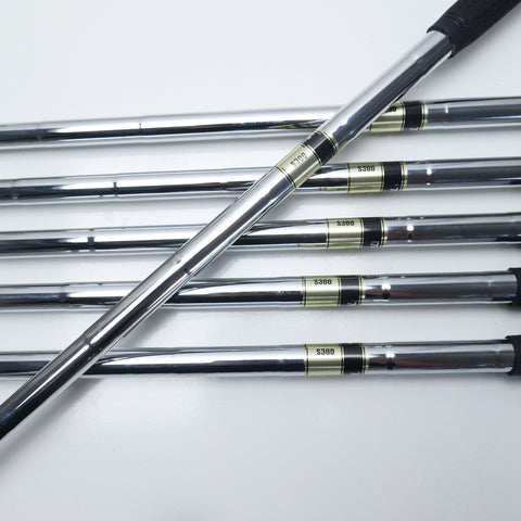 Used Cobra King Tour Black 2023 Iron Set / 5 - PW / Stiff Flex